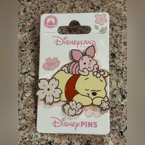 Disneyland Paris Paris Cherry Blossom Winnie the Pooh Piglet Disney Pin